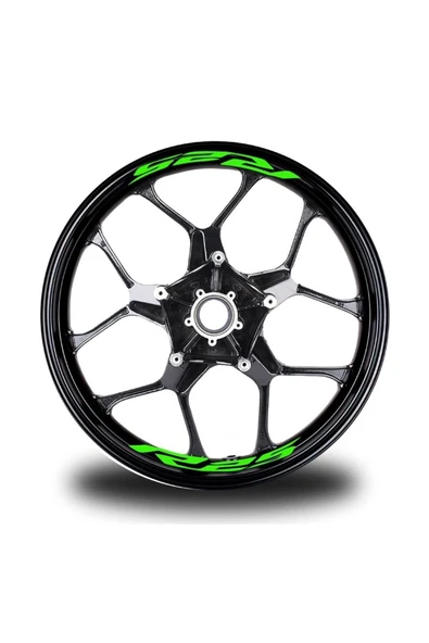 Ftmoto  Yamalube Yazılı Kırmızı Arka Maşa Sticker Etiket Modeli