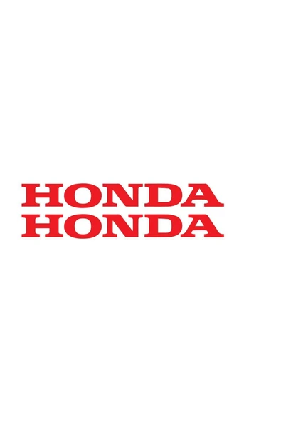 Ftmoto  27 cm Honda Yazılı Mini Sticker Etiket Modeli