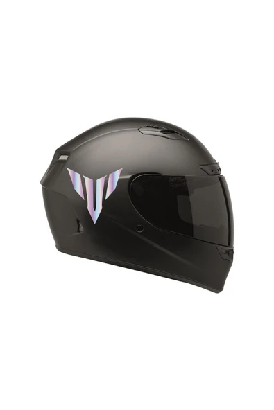 Ftmoto  Yamaha MT İşaretli Hologram Motosiklet Kask Sticker Etiket Modeli