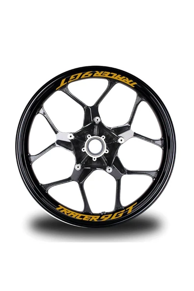 Ftmoto  Tracer 9 Gt Yazılı 8Li Jant İçi Yazı Sticker Etiket