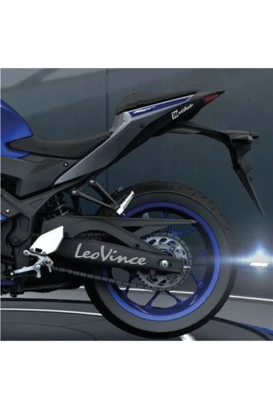 Ftmoto  Spıdı Yazılı Neon Sarı Arka Maşa Sticker Etiket Modeli