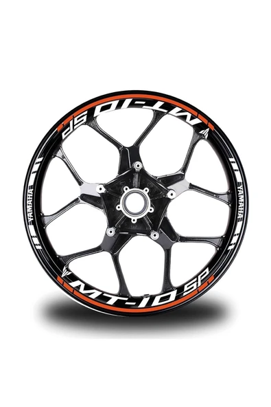 Ftmoto  Neon Sarı Yamaha Fazer Takım Jant Sticker Etiket