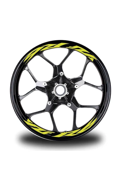Ftmoto  Yzf R6 Yazılı 8Li Jant İçi Yazı Sticker Etiket