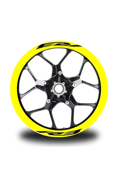 Ftmoto  R3 Yazılı 8Li Jant İçi Yazı Sticker Etiket