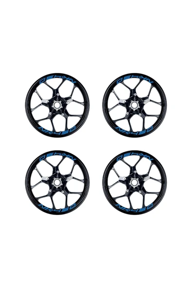 Ftmoto  Mavi CFMOTO 450NK Yazılı 8 Li Jant İçi Yazı Sticker - Resim 2