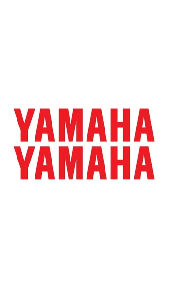 Ftmoto  YAMAHA Yazılı Mini Sticker Etiket Modeli