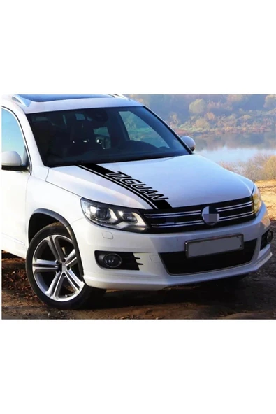 Ftmoto  Volkswagen Tiguan Ön Kaput Sticker Etiket Modeli