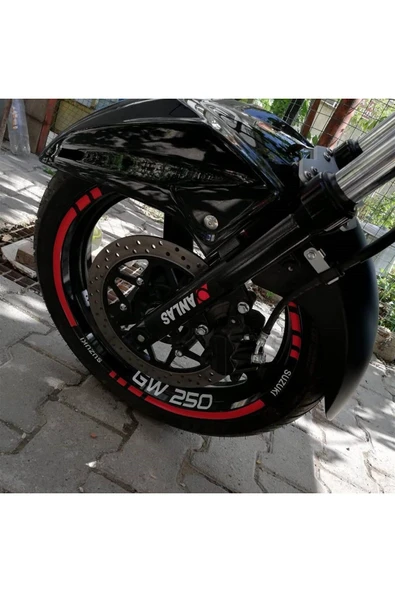 Ftmoto  Suzuki GW250 Inuzama Jant Sticker Etiket Modeli
