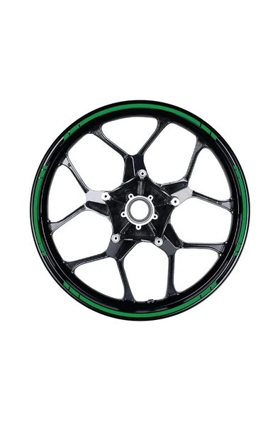 Ftmoto  Yazısız Uzun Kısa Kesikli Tek Renk 16'lı Jant Sticker Modeli