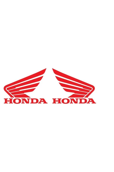 Ftmoto  Honda Logolu Mini Sticker Etiket Modeli