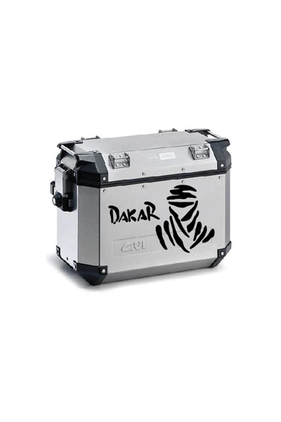Ftmoto  Dakar Desenli Motosiklet Çanta Sticker Etiket Modeli