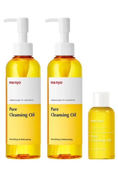 ma:nyo Pure Cleansing Oil Cilt Temizleyici Yağ Set
