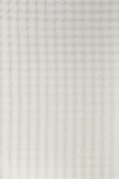 Bubble Oval Yumuşak Peluş Kaymaz Salon Oturma Odası Balkon Halısı Yolluk Krem - 8