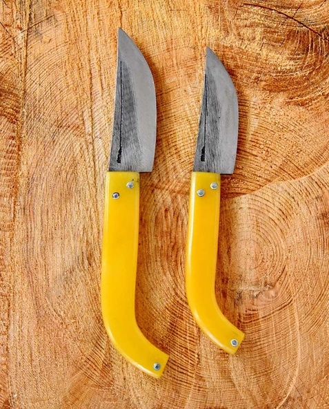 Tapan Av & Çoban Bıçağı 26-23 cm Set Kara Çelik 2 Parça - 2
