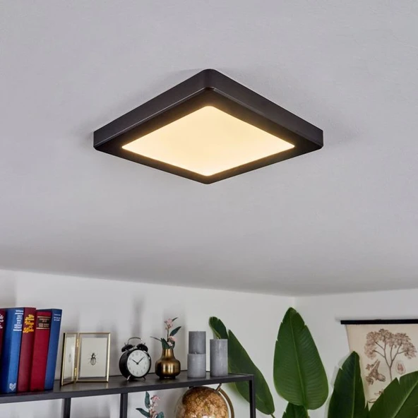 24 Watt Günışığı Ledli Çok Kaliteli Sıva Üstü Tavan Armatür 22 x 22 Cm Kare Sıva Üstü Tavan Armatürü