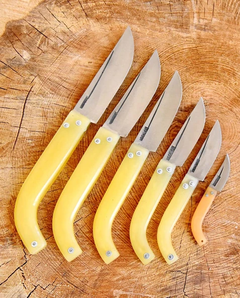 Tapan Av Çoban  Bıçağı Seti 6 Parça Paslanmaz 28-26-23-19-17-12 cm - 3