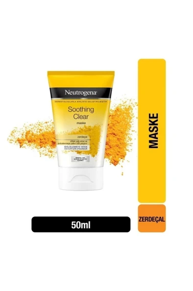 Neutrogena Soothing Clear Zerdeçallı Yüz Maskesi ürün görseli