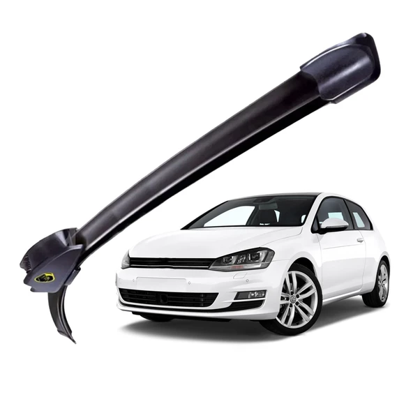 Mega Oto Market RBW Otomobil Sileceği Muz Silecek Takımı 24/19 inch 60/48 cm Skoda Octavia 3 - Volkswagen Jetta ile uyumlu