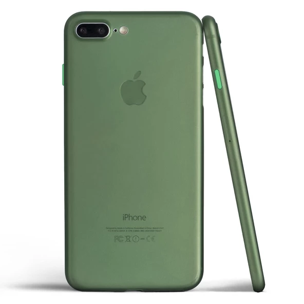 FitCase iPhone 7 Plus / 8 Plus Kılıf Ultra İnce PP Mat Kapak - 5