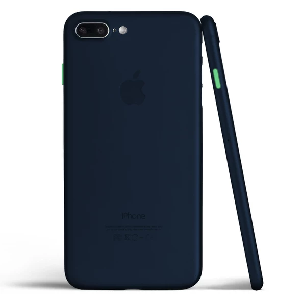 FitCase iPhone 7 Plus / 8 Plus Kılıf Ultra İnce PP Mat Kapak - 2