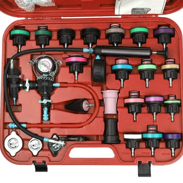 Nt Tools Radayatör ve Soğutma Sistemi Basınç Test Cihazı NTH1040 (28 PARÇA) - Resim 3
