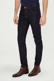 Erkek Slim Fit Boru Paça Rahat Likralı Kot Pantolon - 10