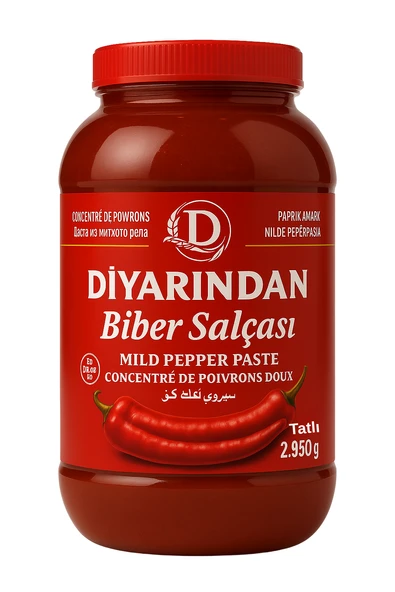 Diyarından Hatay Tatlı Biber Salçası 3 Kg - 2