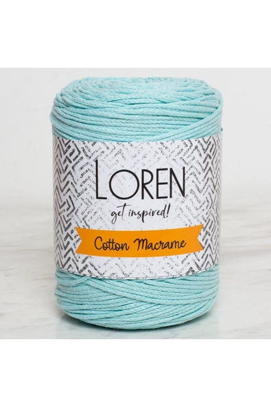 KUZGUN ONLİNE SHOP Loren Cotton Macrame Cam Göbeği - R058 - 34368