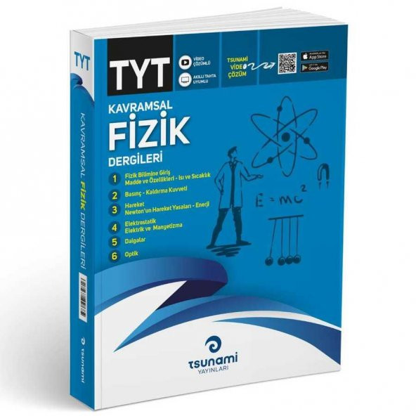 TYT Kavramsal Fizik Dergileri 6 Fasikül Tsunami Yayınları - 1