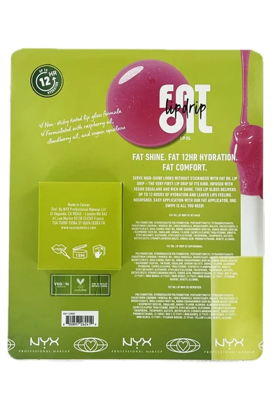 NYX Fat Oil Lip Drip Nemlendirici Dudak Yağı Set 3x4.8ML - 3