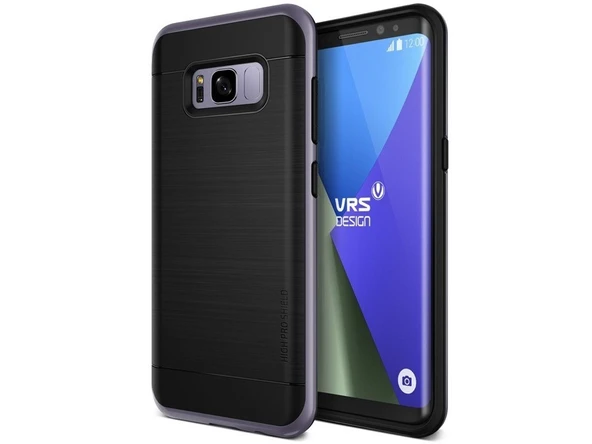 Verus Samsung Galaxy S8 Kılıf High Pro Shield Series - Orchid Grey