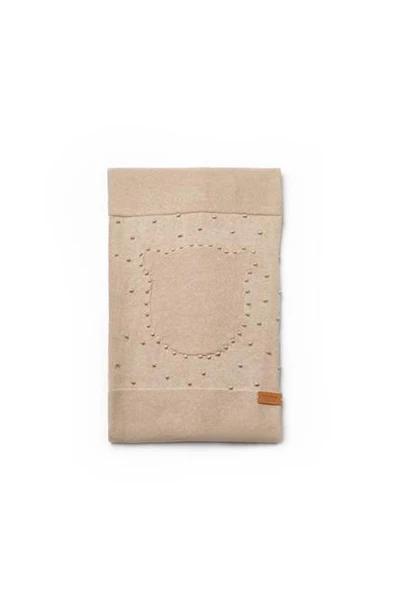 Bebek Triko Battaniye 85 x 85 cm %100 Organik Pamuk - Yenidoğan Serisi - CSY8132 - 2