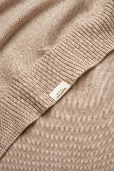 Bebek Triko Battaniye 85 x 85 cm %100 Organik Pamuk - Yenidoğan Serisi - CSY8132 - 6