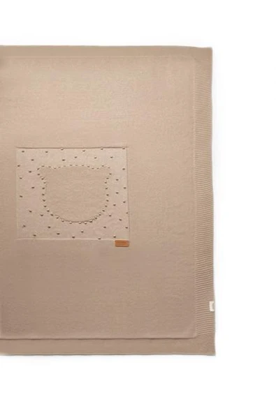 Bebek Triko Battaniye 85 x 85 cm %100 Organik Pamuk - Yenidoğan Serisi - CSY8132 - 3