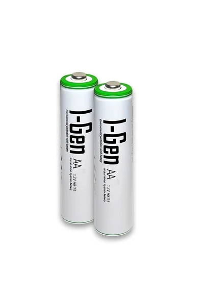 I-Gen G479 4'lü Pil Şarj Aleti + 2 Adet AA 2700 mAh + 2 Adet AAA 900 mAh Şarjlı Kalem Pilli Set 1.2V Ni-MH - 3