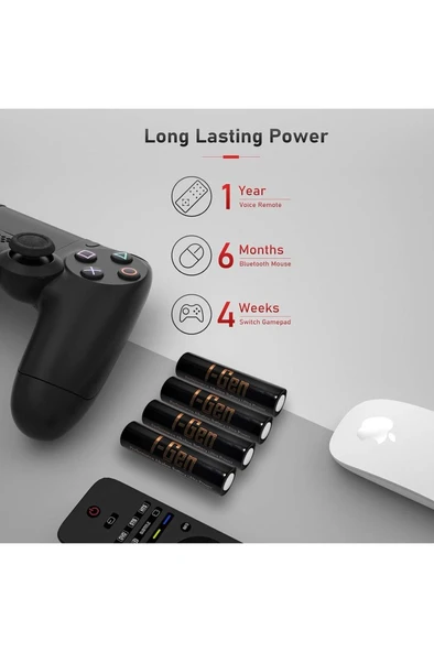 I-Gen A116 Ultra Alkalin AA Kalem Pil 12'li Paket LR6 1.5V - 5