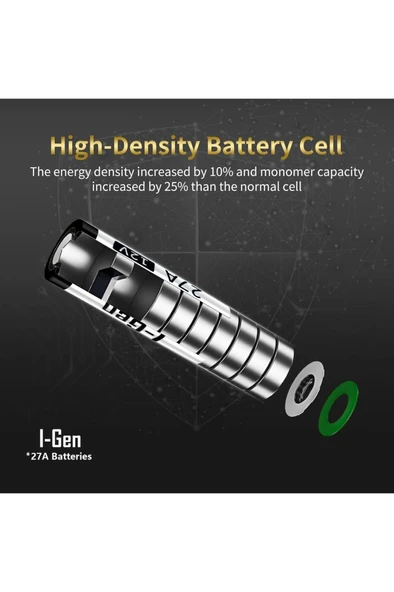 I-Gen 27A Pil 5'li Paket 12V MN27 (27A / A27 / L828) - 5