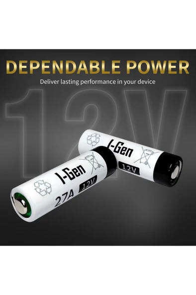 I-Gen 27A Pil 10'lu Paket 12V MN27 PİL (27A / A27 / L828) - 4