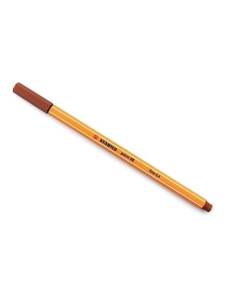 Stabilo Kahverengi Keçe Uçlu İnce Kalem 88 Point 0.4mm ART. NO: 88/22 - 2