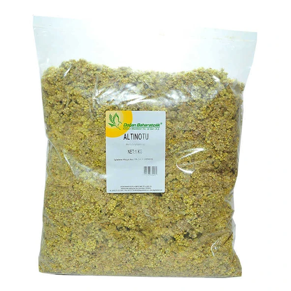 Altın Çiçeği Otu Doğal Ölmez Çiçek 1000 Gr Paket - 4
