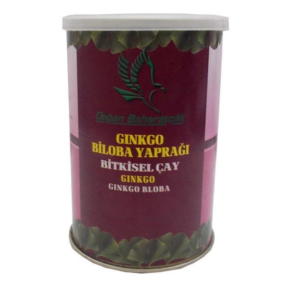 Doğal Ginkgo Biloba Yaprağı 100 Gr Teneke Kutu - 2