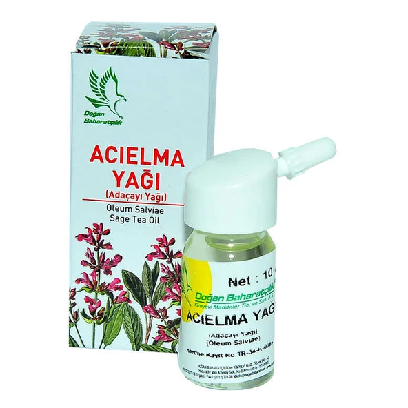 Acı Elma - Adaçayı Yağı 10 cc - 2