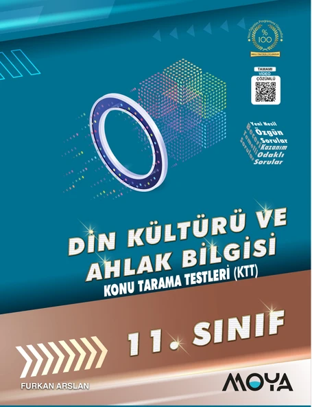 11. Sınıf - Din Kültürü ve Ahlak Bilgisi - KTT KONU TARAMA TESTLERİ MOYA YAYINLARI