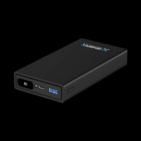 eNeRX Powerbank 20000 mAh 22.5 Watt Dijital Göstergeli ENR-P20188DT Beyaz - 3