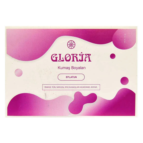 Kumaş Boyası Eflatun 10Gr Pkt - 2