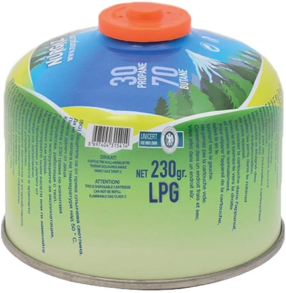 Nurgaz Ng 202 Vidalı Kartuş 230 Gram