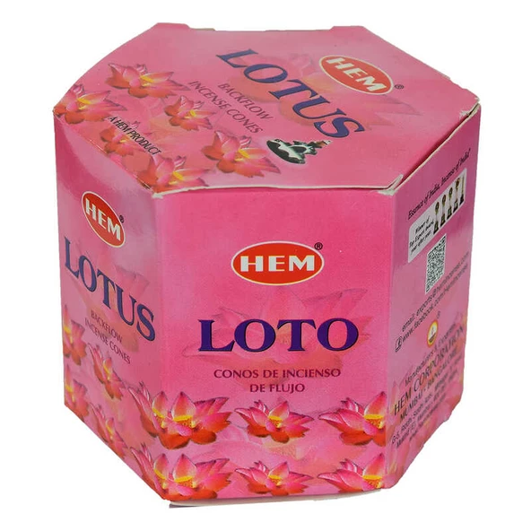 Geri Akış Şelale Nilüfer Kokulu 40 Konik Tütsü - Lotus Backflow Incense Cones - 5