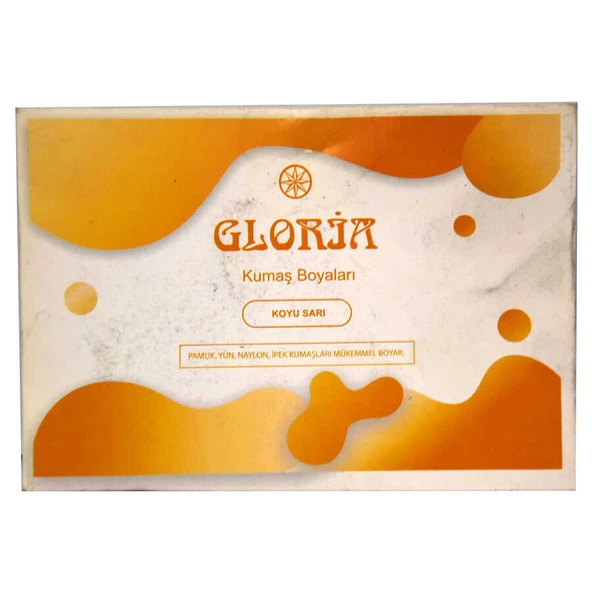 Kumaş Boyası Koyu Sarı 10 Gr Pkt - 2
