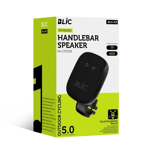 5.0 Bt Versiyon Gidon Bağlantılı Bluetooth Hoparlör BLS-03 - 2