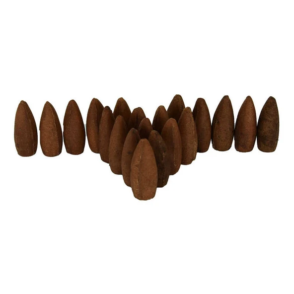 Geri Akış Şelale Nilüfer Kokulu 40 Konik Tütsü - Lotus Backflow Incense Cones - 2